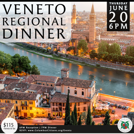 Regional Dinner-8-Venice Veneto Regional Dinner Thursday June 20 6PM